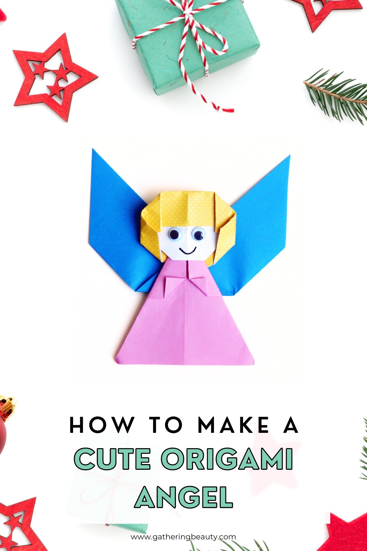 How To Make An Origami Angel Gathering Beauty
