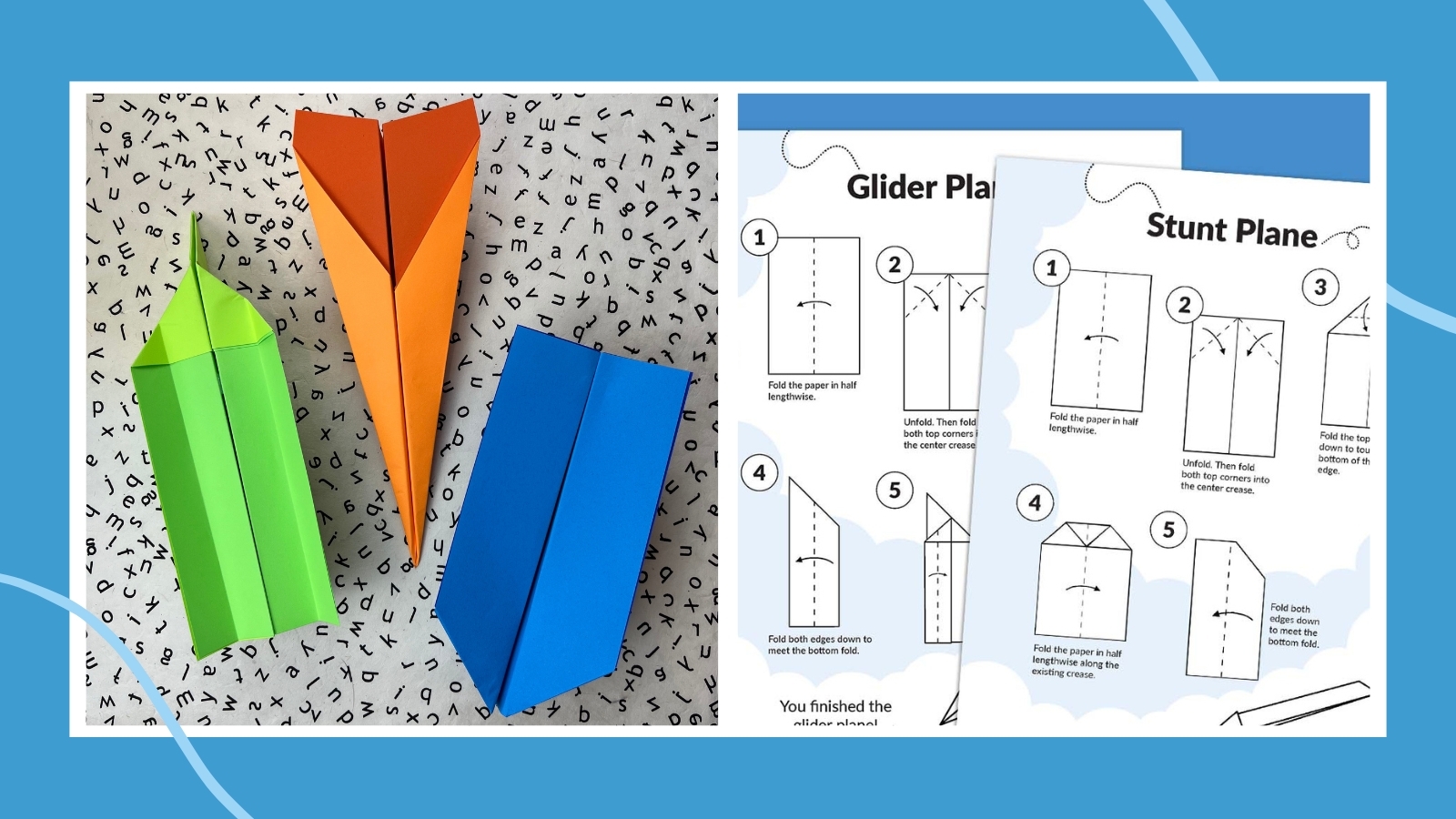 Printable 3d Paper Plane Patterns