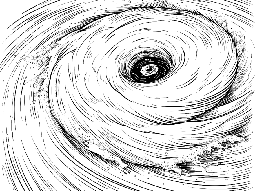 Hurricane Coloring Pages Free Printable