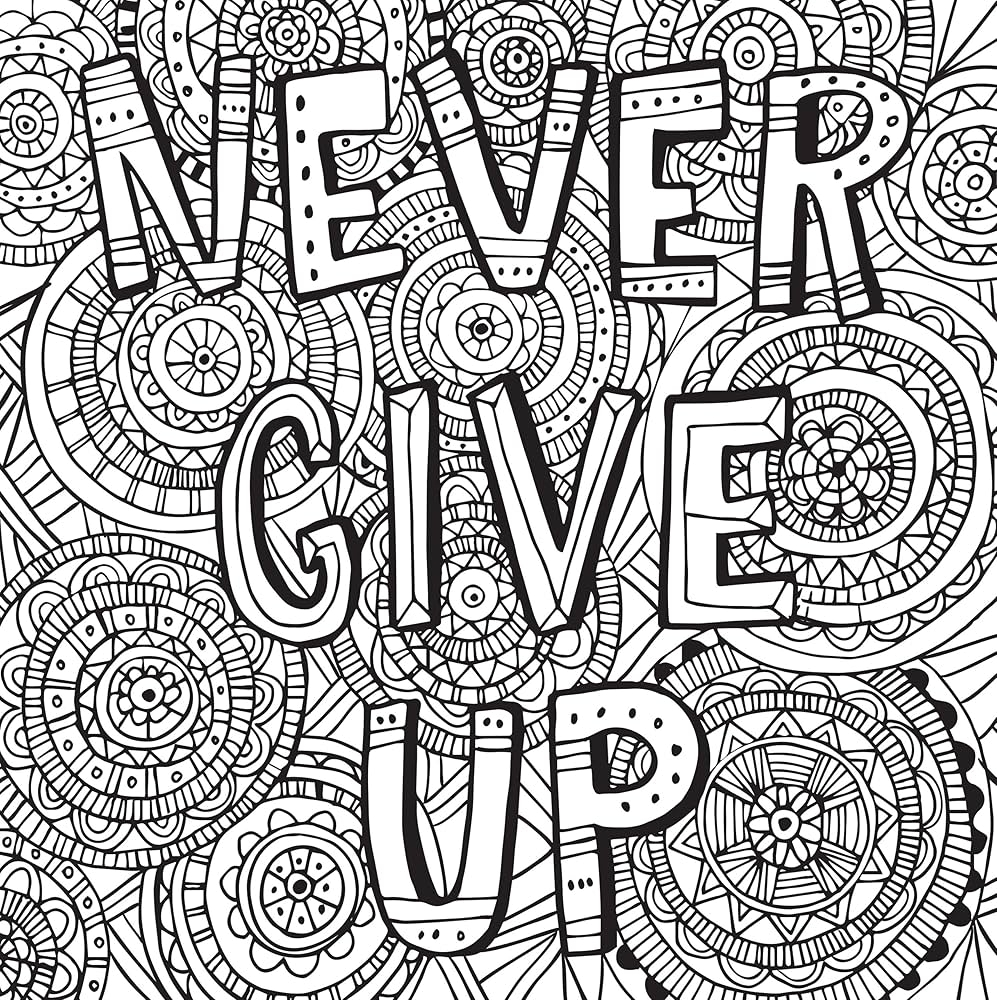 Adult Coloring Book Pages Printable
