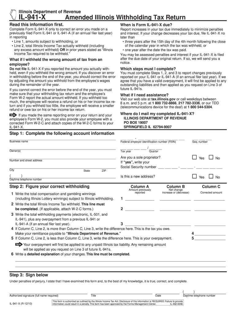 Jul 941 Fill Out Sign Online DocHub