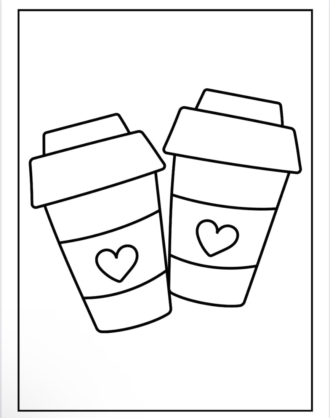 Black And White Printable Coloring Pages Easy