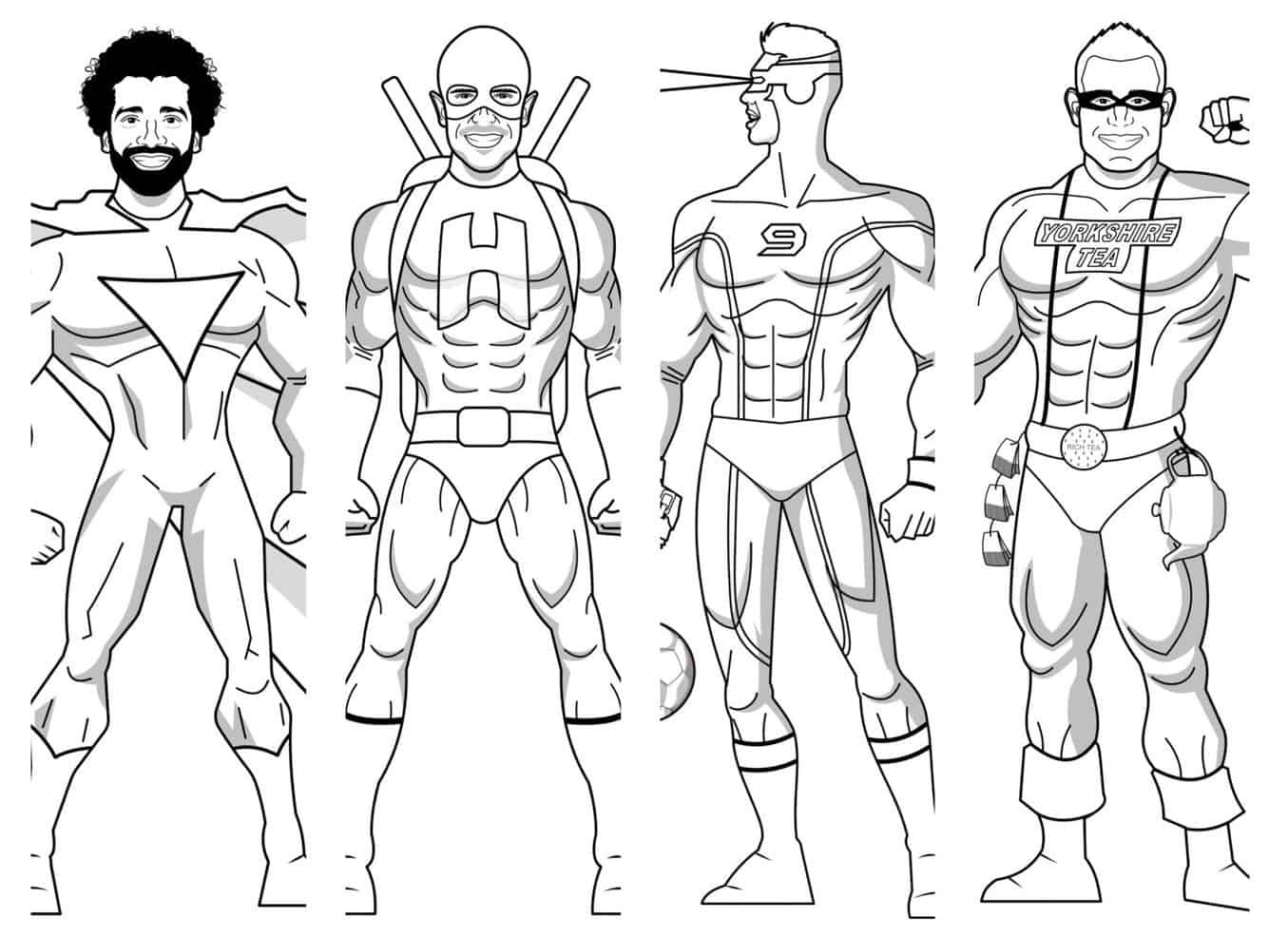 Liverpool FC Superheroes Colouring Challenge Liverpool FC This Is Anfield