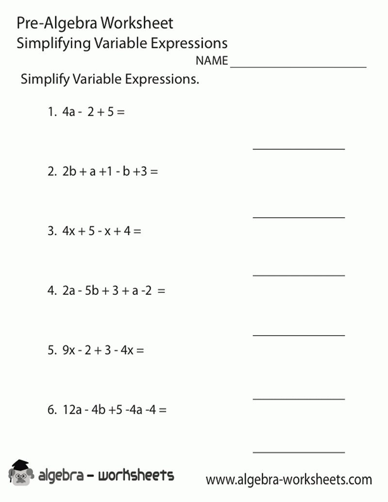 Math For 8th Grade Worksheets
