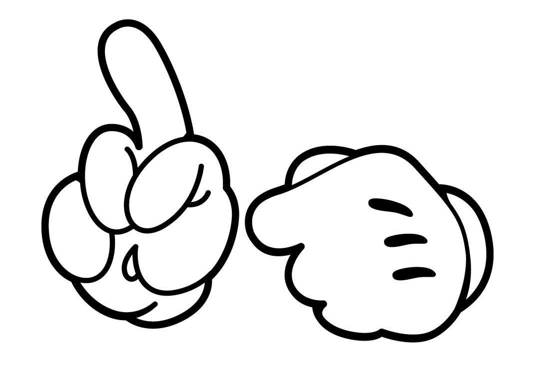 Mickey Mouse Hands Or Gloves Templates Oh My Fiesta In English