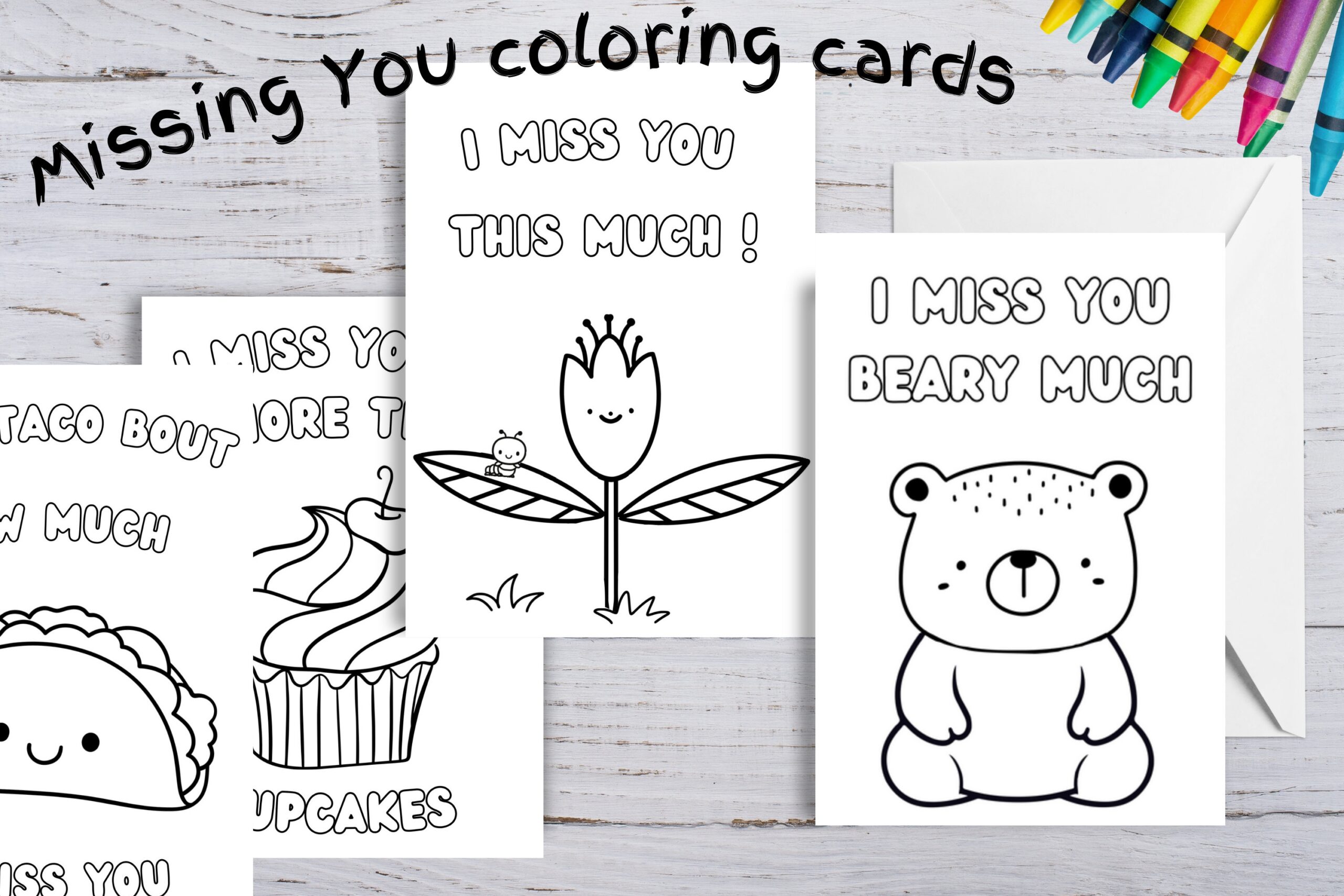 Free Printable Miss You Cards