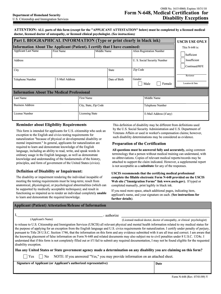 N 648 Form Fill Out Sign Online DocHub