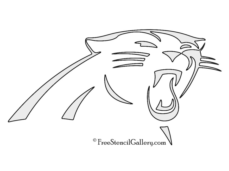 NFL Carolina Panthers Stencil Free Stencil Gallery