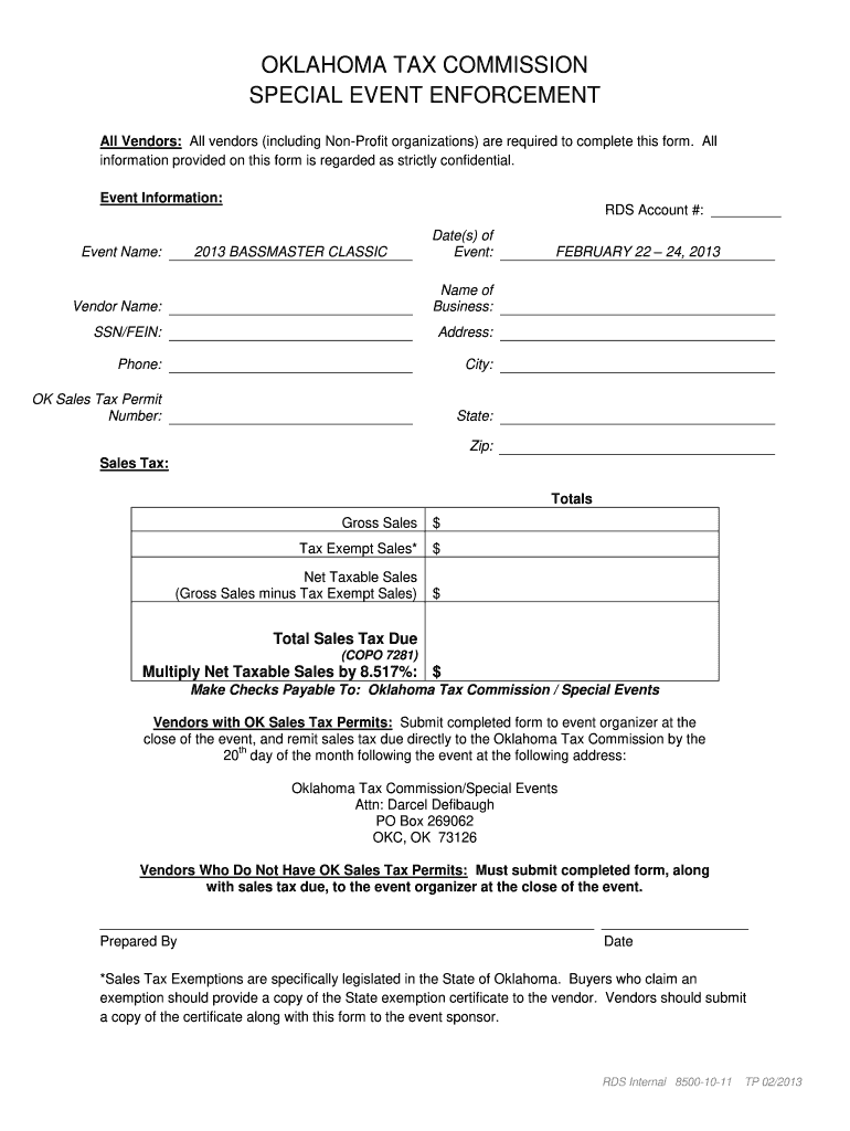 Printable Oklahoma State Income Tax Forms