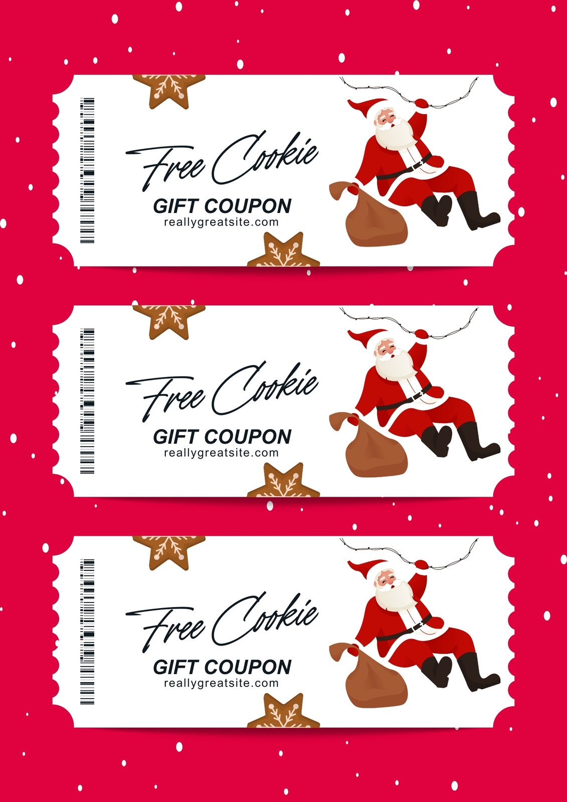 Page 4 Free And Editable Christmas Coupon Templates Canva
