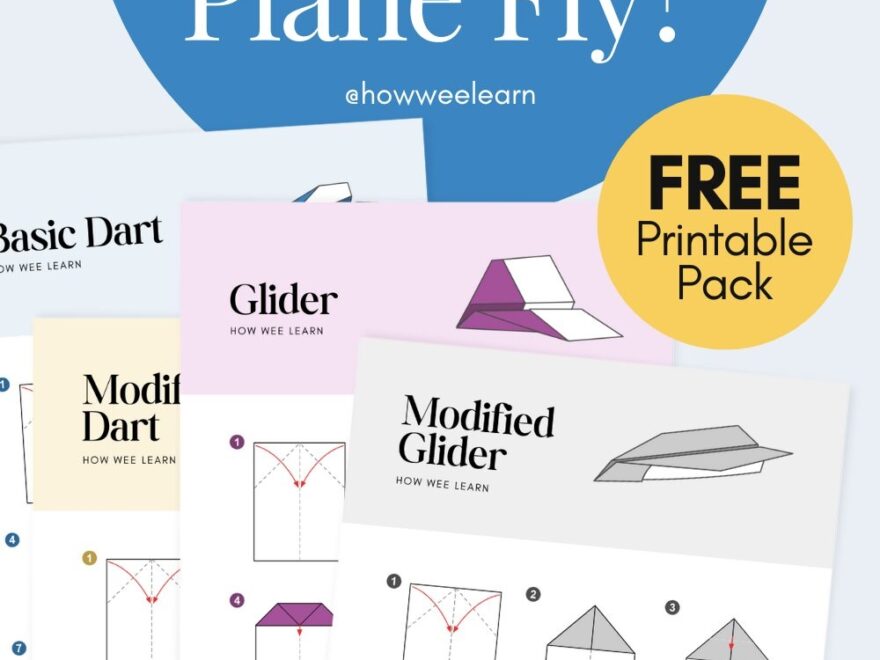 Paper Airplane Activity The Four Principles Of Flight How Wee Learn