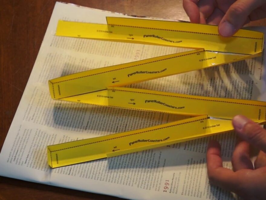Paper Roller Coasters Advanced Templates