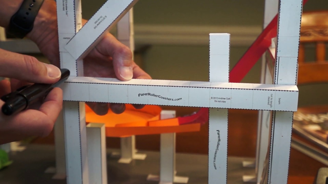 Paper Roller Coasters Standard Templates