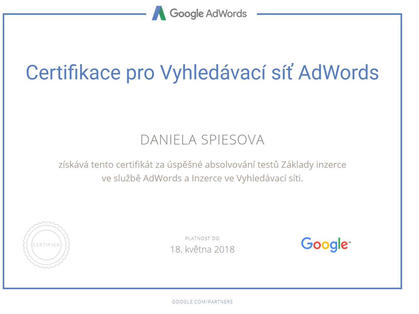 PPC In Google AdWords In Preparation For Google Certification Adem