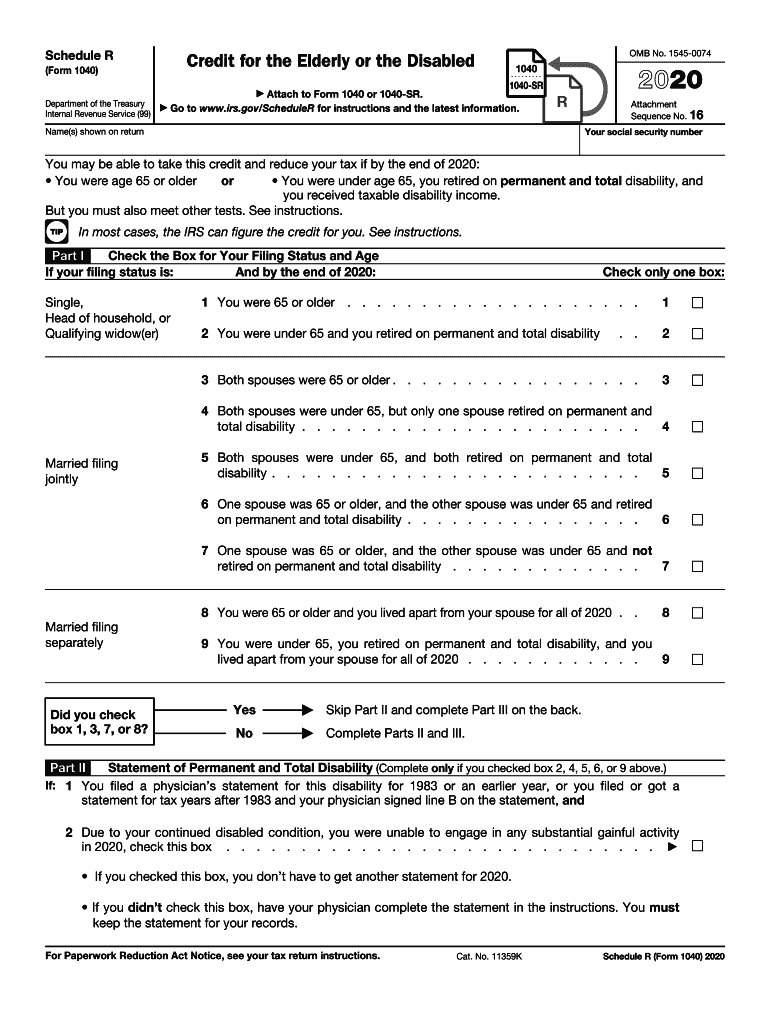 Printable 2020 Form 1040 Fill Out Sign Online DocHub
