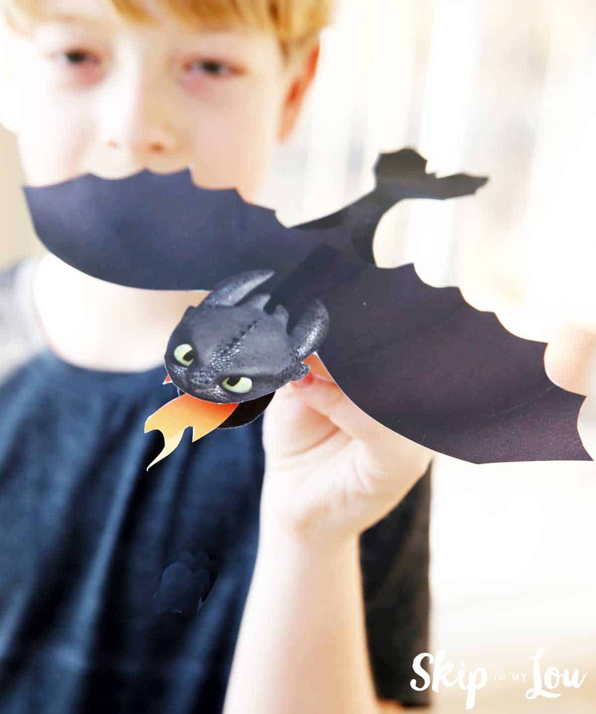 Printable Toothless Dragon Craft Skip To My Lou