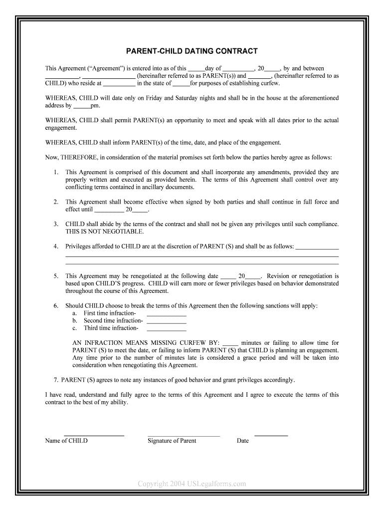 Relationship Contract Template Pre built Template AirSlate SignNow