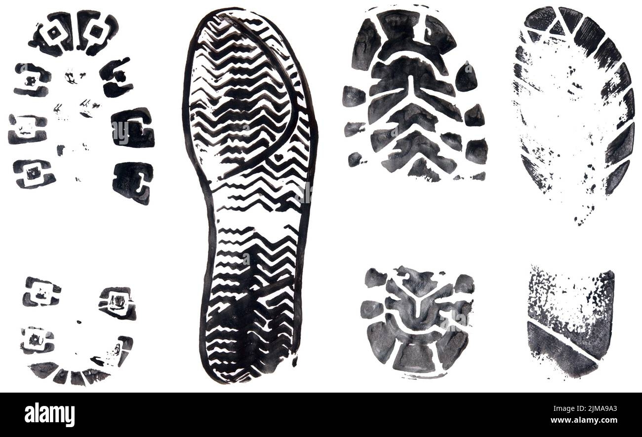 Shoe Print Template Printable