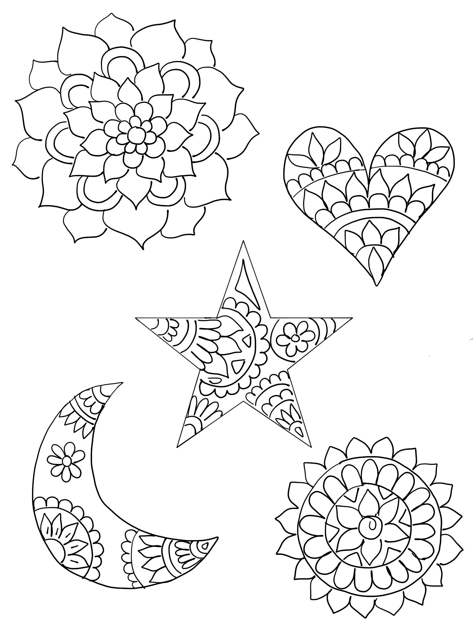 Printable Shrinky Dink Patterns