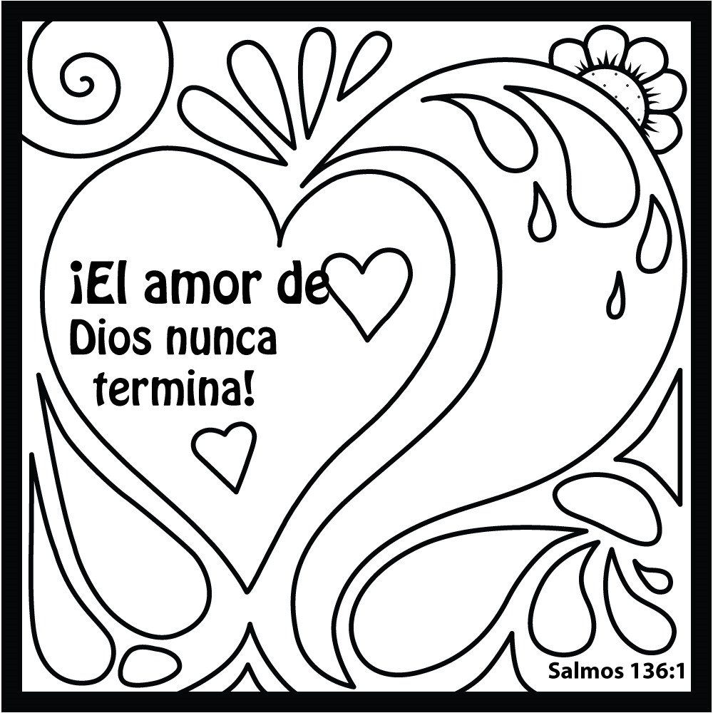 Spanish Coloring Sheets For Mission Trip