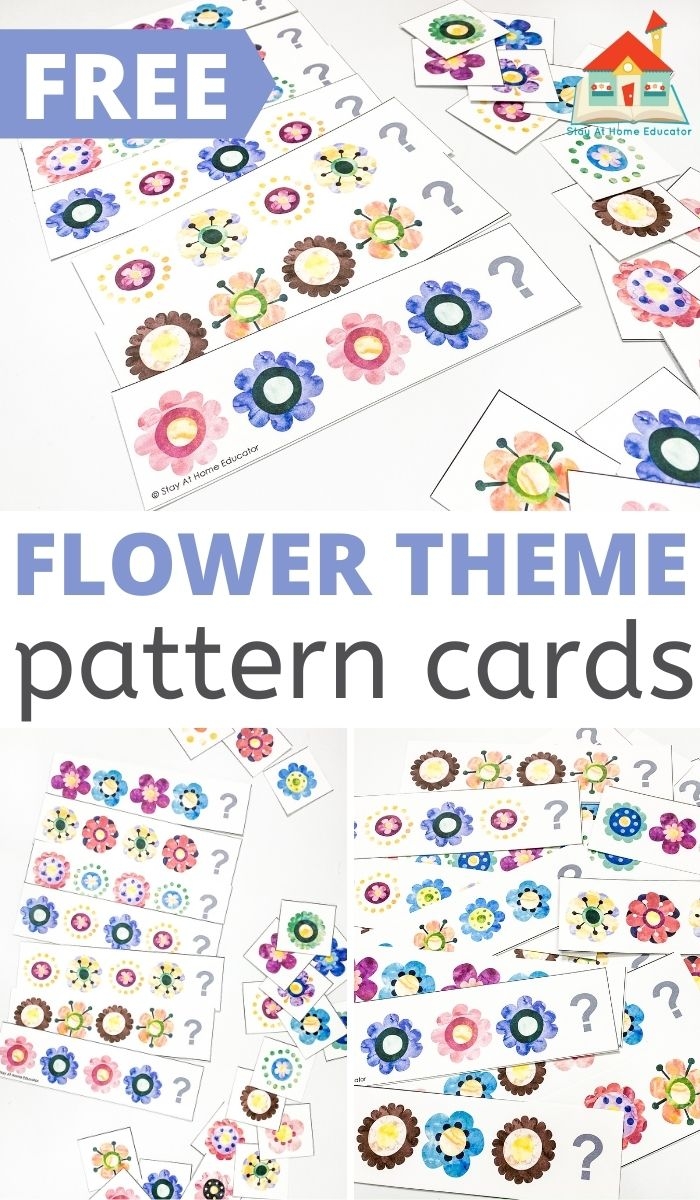 Spring Patterning Cards 5 Ways To Use Them Stay At Home Educator