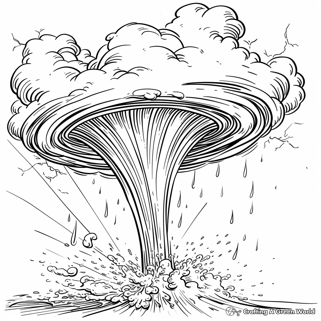 Storm Coloring Pages Free Printable 