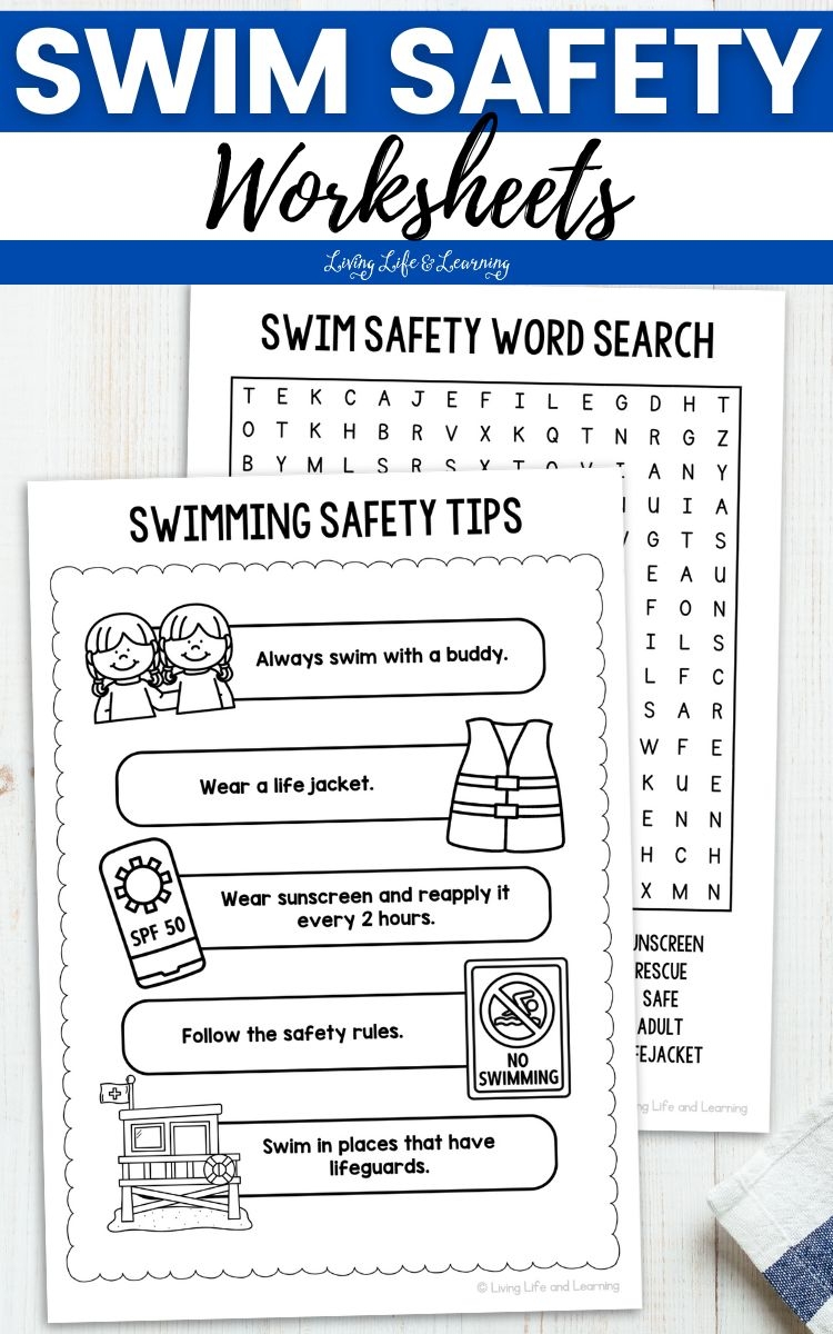 Swim Safety Worksheets