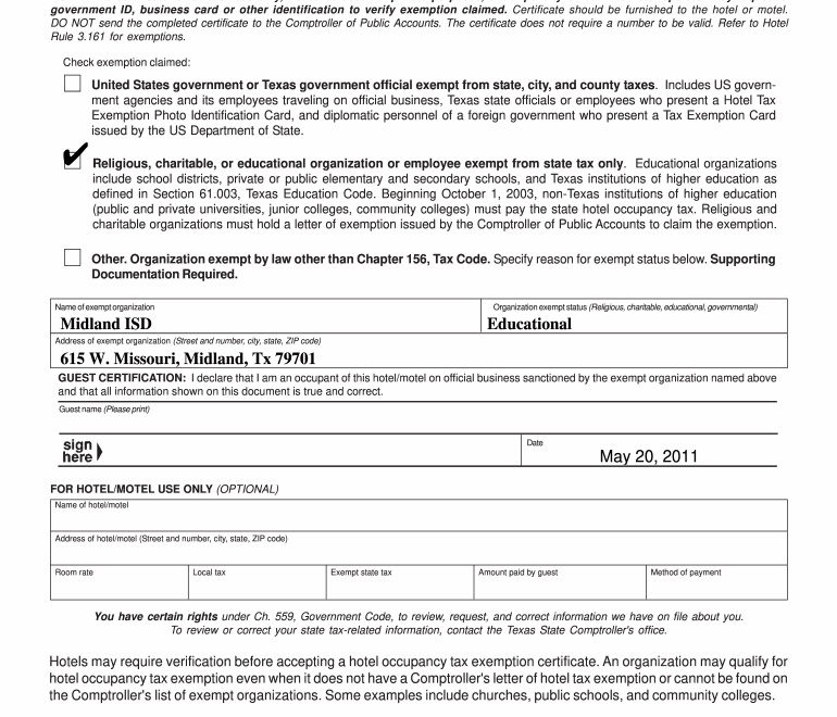 Tax Exempt Form Pdf Fill Out Sign Online DocHub