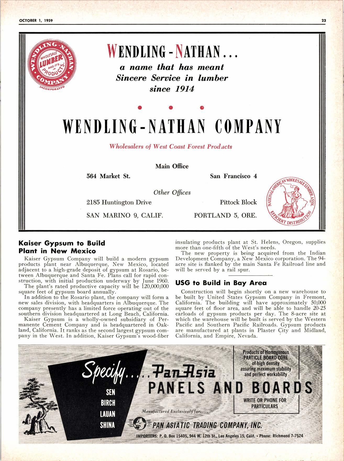 The California Lumber Merchant October 1959 By 526 Media Group Issuu