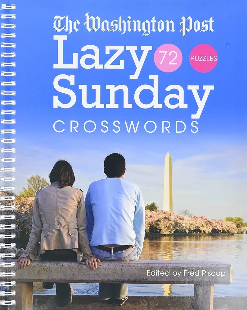 The Washington Post Lazy Sunday Crosswords Washington Post Co LLC 9781402760556 Amazon Books