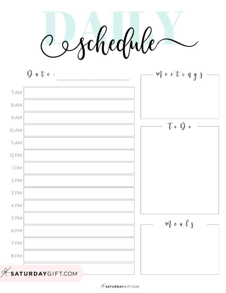To Do List Template Free Printable