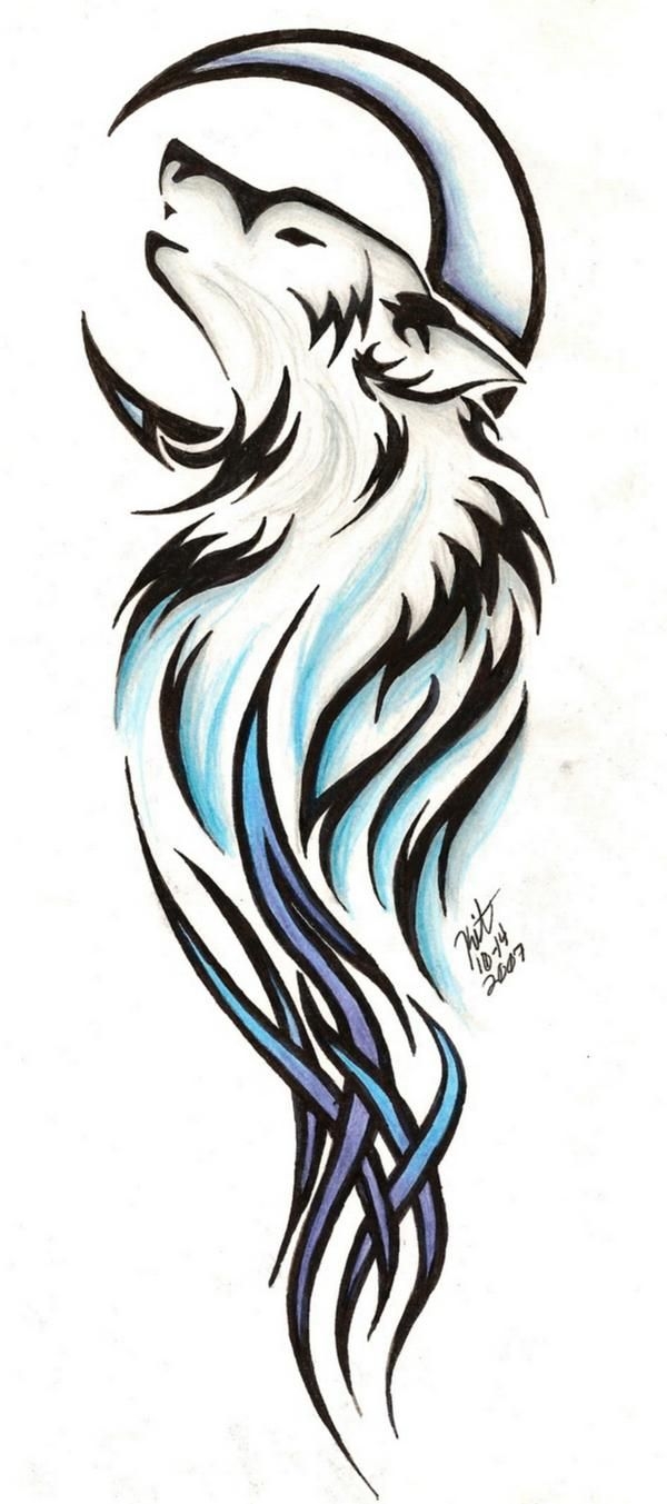 Tribal Wolf Tattoo By Reighnmiyuki Free Images At Clker Vector Clip Art Online Royalty Free Public Domain