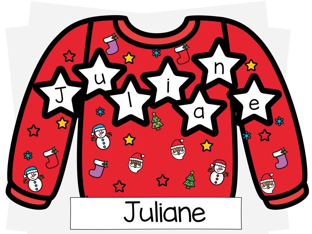 Ugly Sweater Pattern Printable