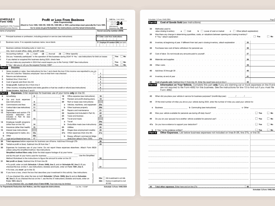 Understanding The Schedule C Tax Form