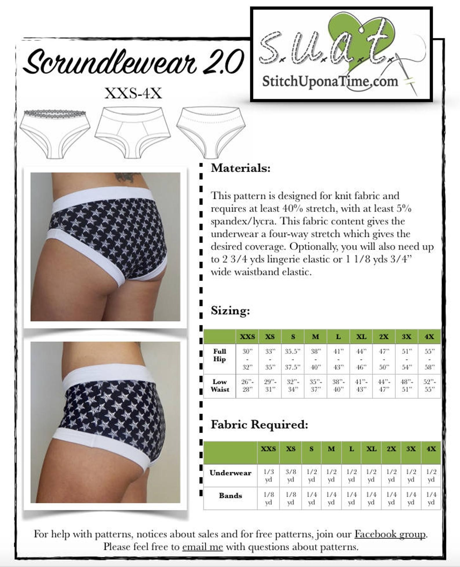 Underwear Pattern