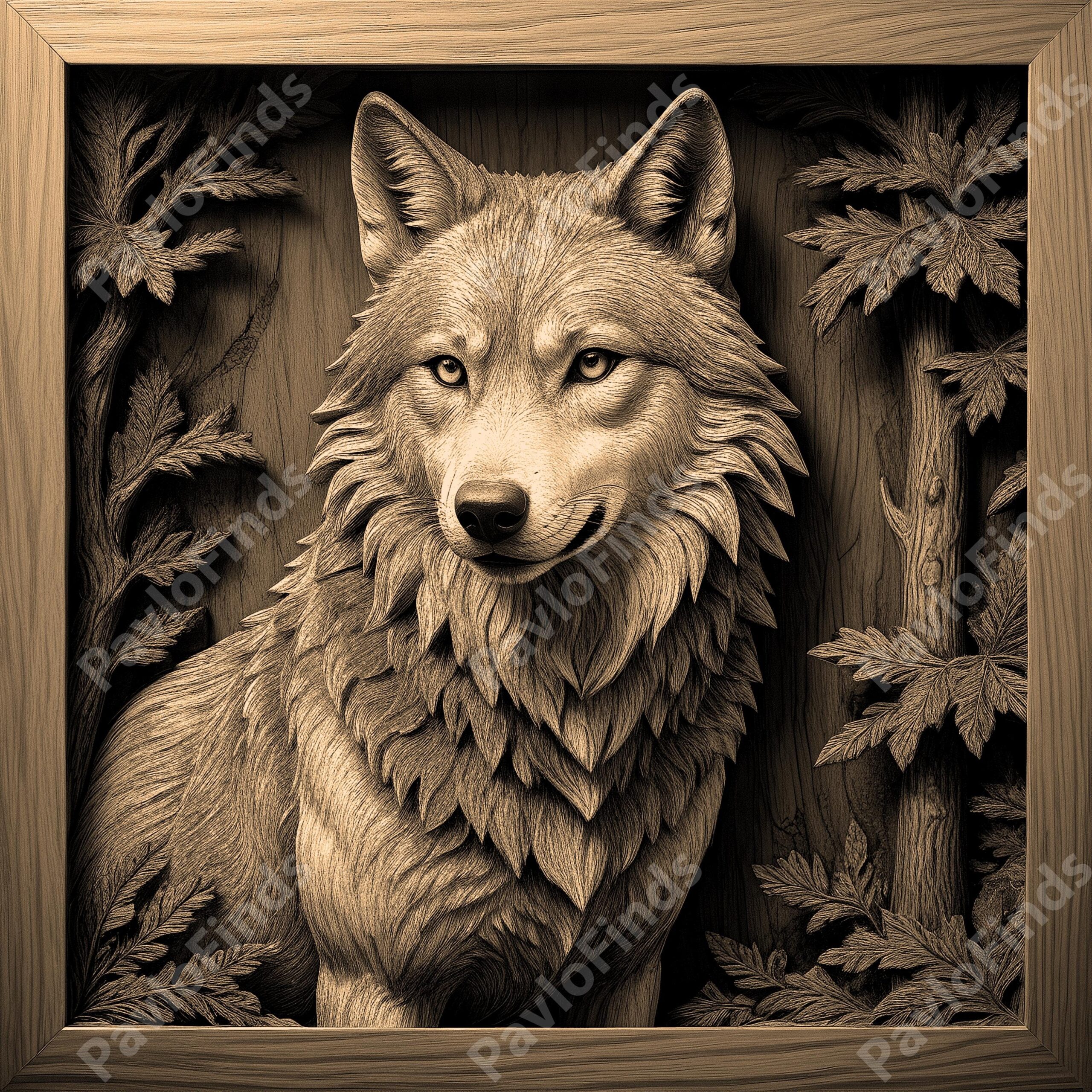 Wood Burned Wolf Etsy Sweden
